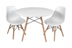 Обеденный комплект (1+2) стол + 2 стула 